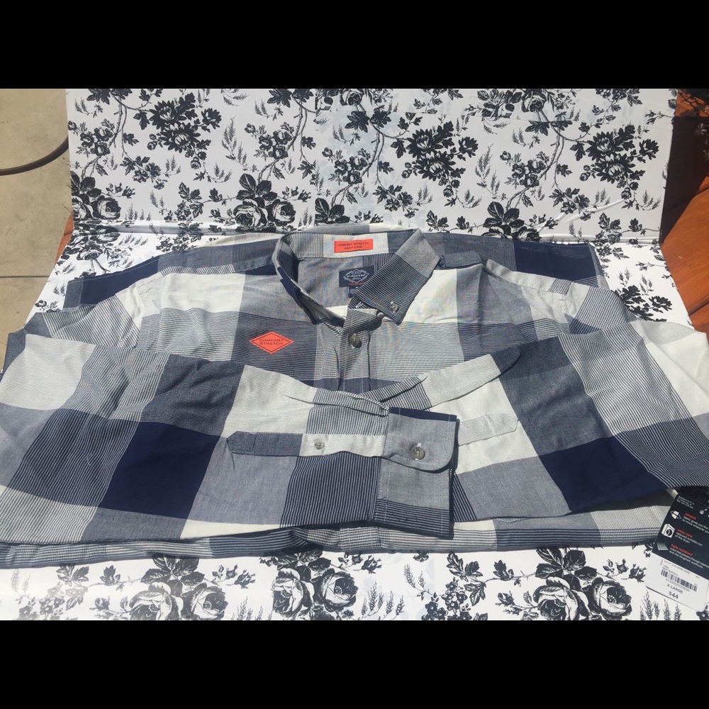 Men’s St John Bay XL Navy Shirt